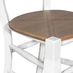 Sedia da Pranzo con Struttura in Faggio e Seduta in Frassino Made in Italy - Winnie