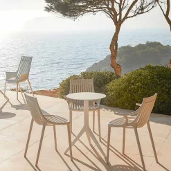 Sedia da Pranzo da Esterno in Polipropilene Impilabile 4 Pezzi - Ibiza by Vondom