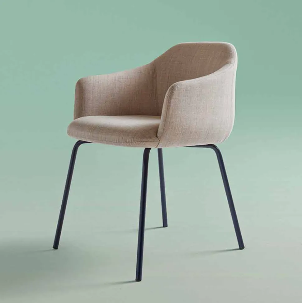 Sedia da Sala da Pranzo Moderna di Design Colorato Made in Italy - Cloe