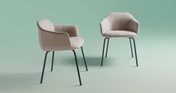 Sedia da Sala da Pranzo Moderna di Design Colorato Made in Italy - Cloe