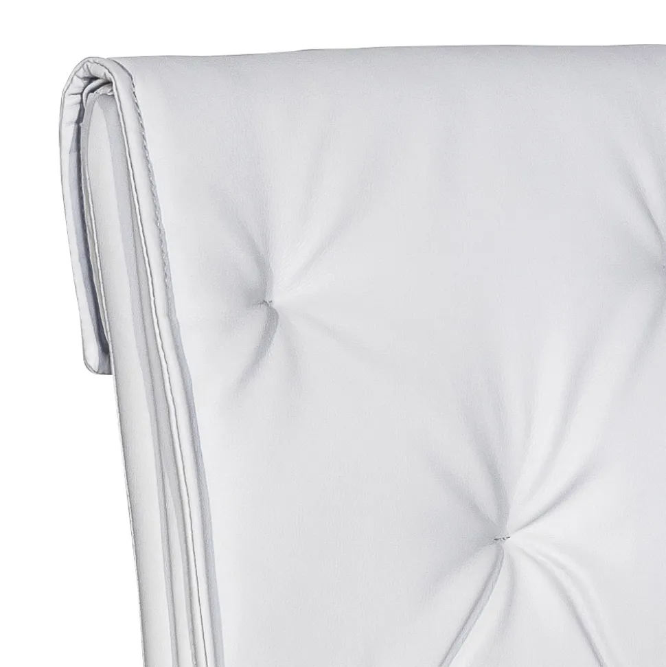 Sedia da Soggiorno con Struttura e Seduta in Ecopelle Made in Italy - Grogu