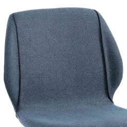 Sedia da Soggiorno Design Moderno Elegante in Tessuto con Bordino - Scarat
