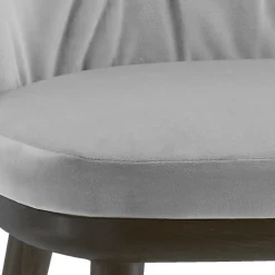 Sedia da Soggiorno in Legno Laccato e Seduta in Velluto Made in Italy - Attendo