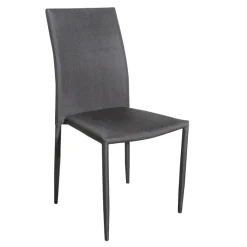 Sedia da Soggiorno Interamente Rivestita in Stoffa Made in Italy - Olaf