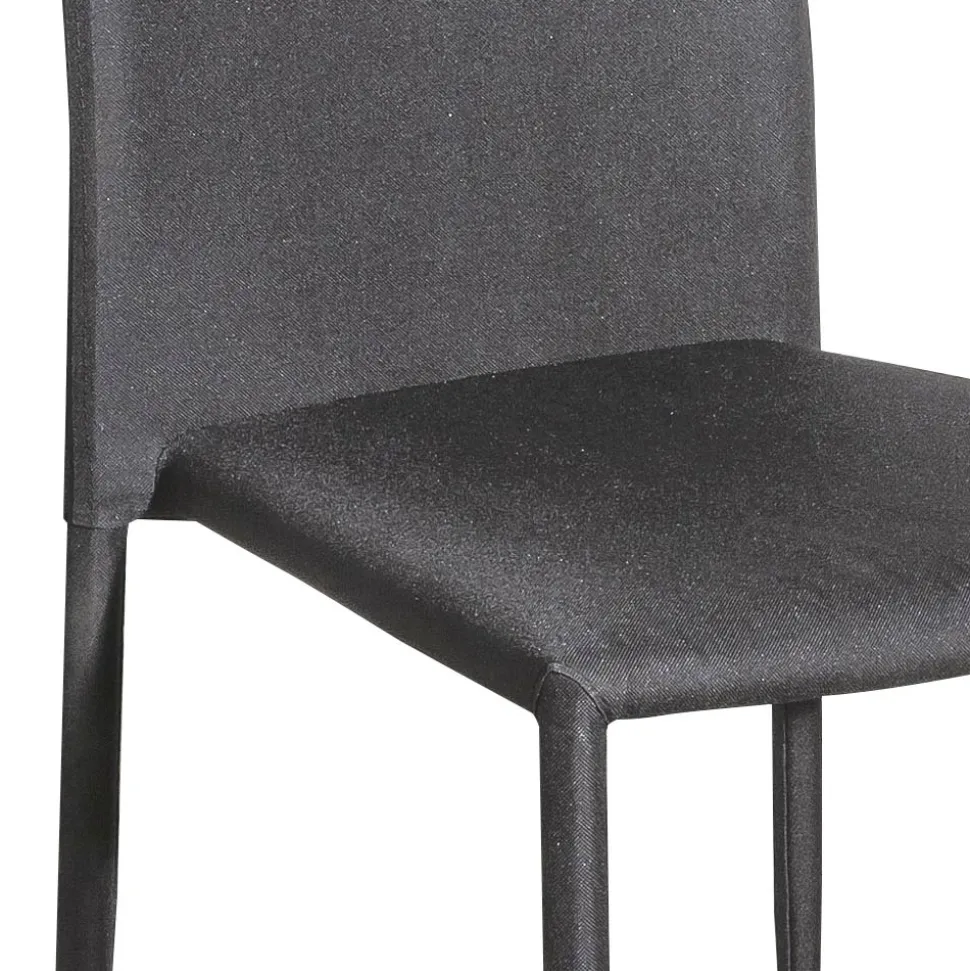 Sedia da Soggiorno Interamente Rivestita in Stoffa Made in Italy - Olaf