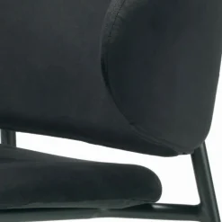 Sedia da Soggiorno Realizzata in Acciaio e Velluto Made in Italy - Foggia