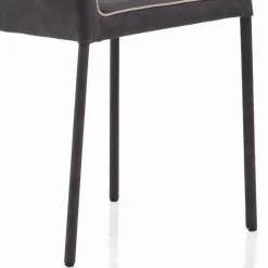 Sedia da Soggiorno Rivestita e Gambe Laccate Made in Italy - Catania