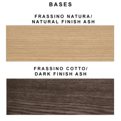 Sedia da Soggiorno Rivestita in Tessuto e Gambe in Frassino Design - Florinda