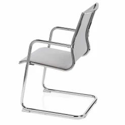 Sedia da Ufficio Ergonomica a Slitta con Braccioli Made in Italy - Filanna