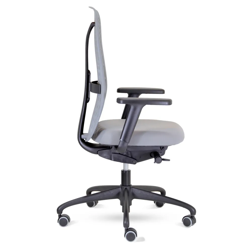 Sedia da Ufficio Ergonomica e Girevole con Braccioli Made in Italy - Fulvio
