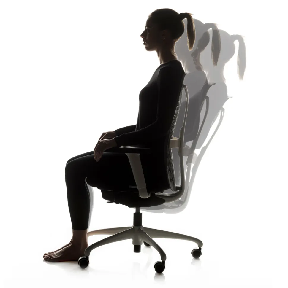 Sedia da Ufficio Ergonomica e Girevole con Braccioli Made in Italy - Fulvio