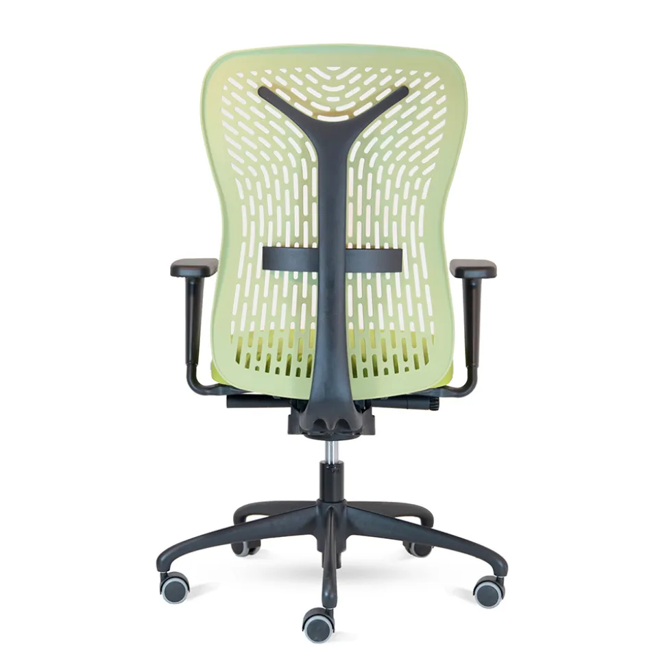 Sedia da Ufficio Ergonomica e Girevole con Braccioli Made in Italy - Fulvio