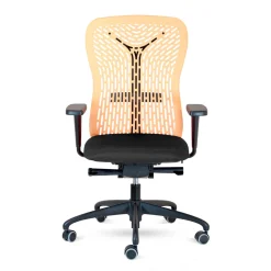 Sedia da Ufficio Ergonomica e Girevole con Braccioli Made in Italy - Fulvio