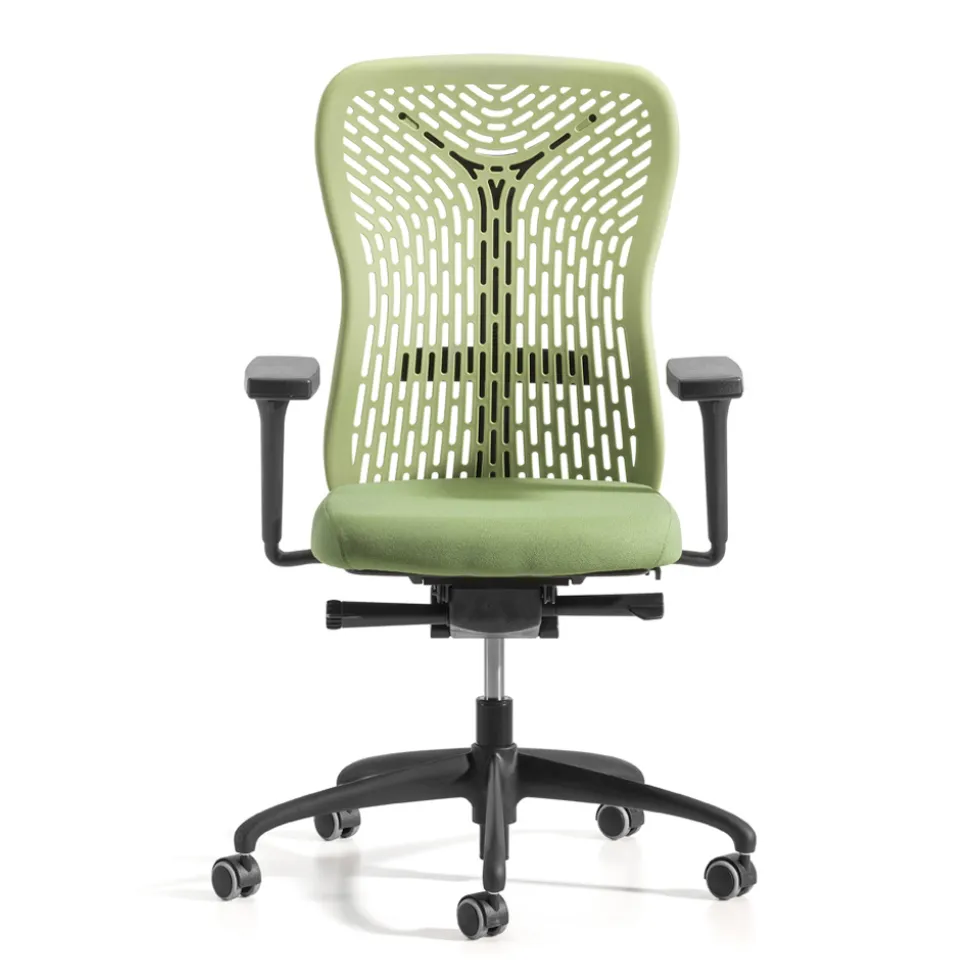 Sedia da Ufficio Ergonomica e Girevole con Braccioli Made in Italy - Fulvio