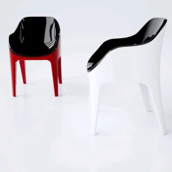 Sedia Design in Solid Surface Pointer Made in Italy
