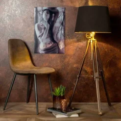 Sedia design moderno in similpelle per sala da pranzo o cucina, 4 pezzi - Elice