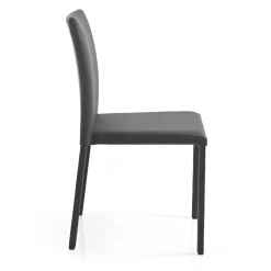 Sedia di Design Moderno Elegante in Ecopelle Colorato da Salotto - Grenger