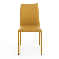 Sedia di Design Moderno Elegante in Ecopelle Colorato da Salotto - Grenger
