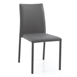 Sedia di Design Moderno Elegante in Ecopelle Colorato da Salotto - Grenger