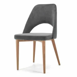 Sedia Imbottita con Base in Legno di Frassino Made in Italy – Lorenza