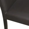 Sedia in Ecopelle e Gambe in Faggio Laccate Realizzata in Italia - Jesse