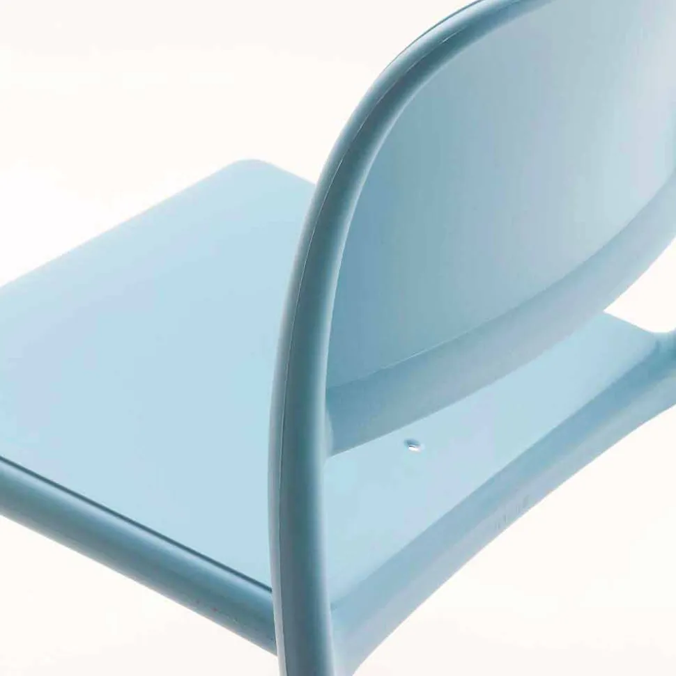 Sedia in resina e fiberglass di design moderno Ravenna