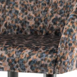 Sedia in Tessuto con Struttura in Acciaio Made in Italy 4 Pezzi - Tagata