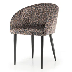 Sedia in Tessuto con Struttura in Acciaio Made in Italy 4 Pezzi - Tagata