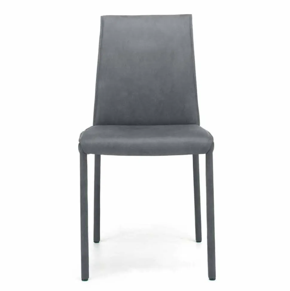 Sedia Living Moderna Imbottita e Rivestita Made in Italy – Monnalisa