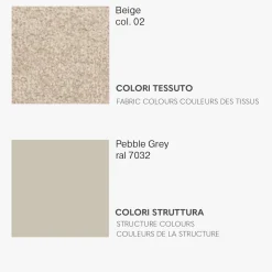 Sedia Monoscocca in Tessuto di Diverse Finiture Made in Italy - Morgana