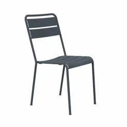 Sedia per Esterno Impilabile Verniciata a Polvere Made in Italy, 4 Pezzi - Amina