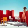 Sedia per giardino in polipropilene Spritz by Vondom, design moderno, 4 pezzi