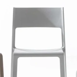 Sedia per Sala da Pranzo Impilabile in Polipropilene Colorato, 4 Pezzi - Abelia