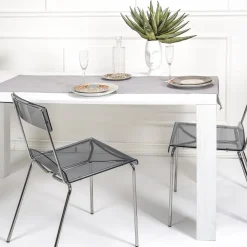 Sedia per Sala da Pranzo in Plexiglass Made in Italy 2 Pezzi - Charlotte