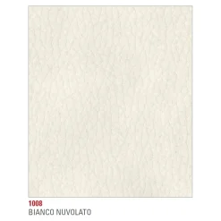 Sedia per Sala da Pranzo Rivestita in Ecopelle Made in Italy, 2 Pezzi - Belga