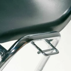 Sedia per Sala Riunioni o Sala Congressi Moderna in Metallo e ABS Nero – Zetica