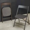 Sedia Pieghevole in Metallo e Legno Rovere 2 Pezzi Made in Italy - Roberta