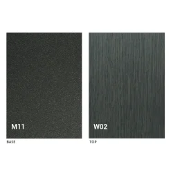 Sedia Pieghevole in Metallo e Legno Rovere 2 Pezzi Made in Italy - Roberta