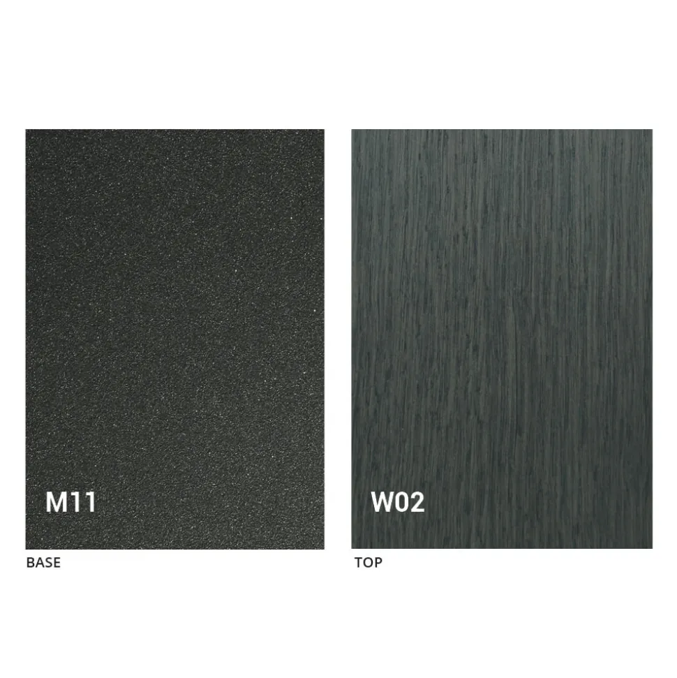 Sedia Pieghevole in Metallo e Legno Rovere 2 Pezzi Made in Italy - Roberta
