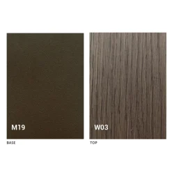 Sedia Pieghevole in Metallo e Legno Rovere 2 Pezzi Made in Italy - Roberta