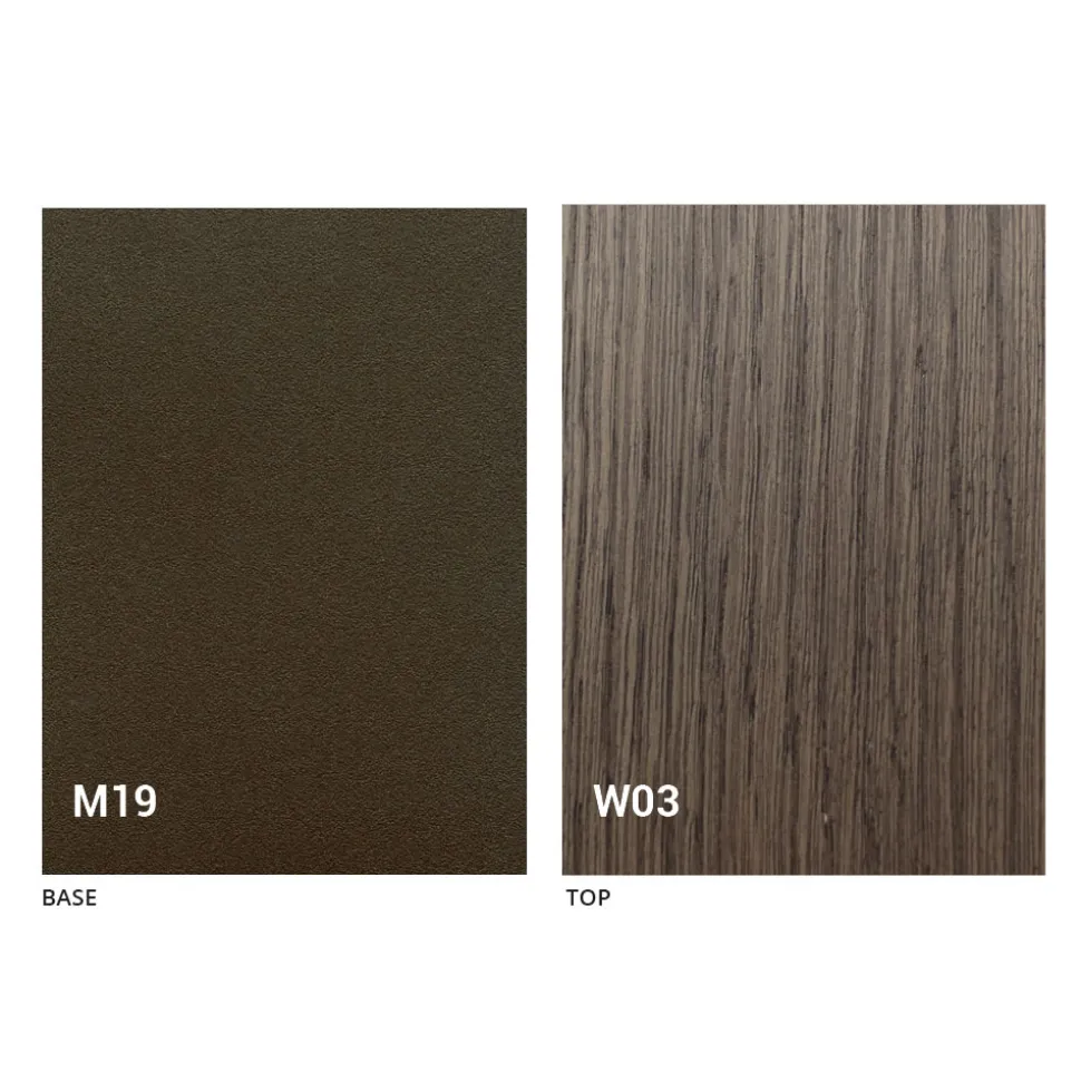 Sedia Pieghevole in Metallo e Legno Rovere 2 Pezzi Made in Italy - Roberta