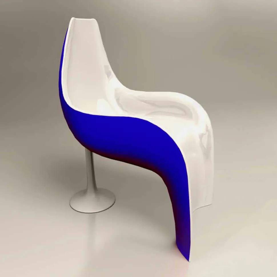 Sedia/Poltrona Design in Solid Surface Helled Made in Italy