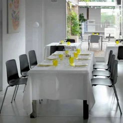 Sedia Sala Pranzo in Metallo e Polipropilene Made in Italy, 4 Pezzi - Carlita
