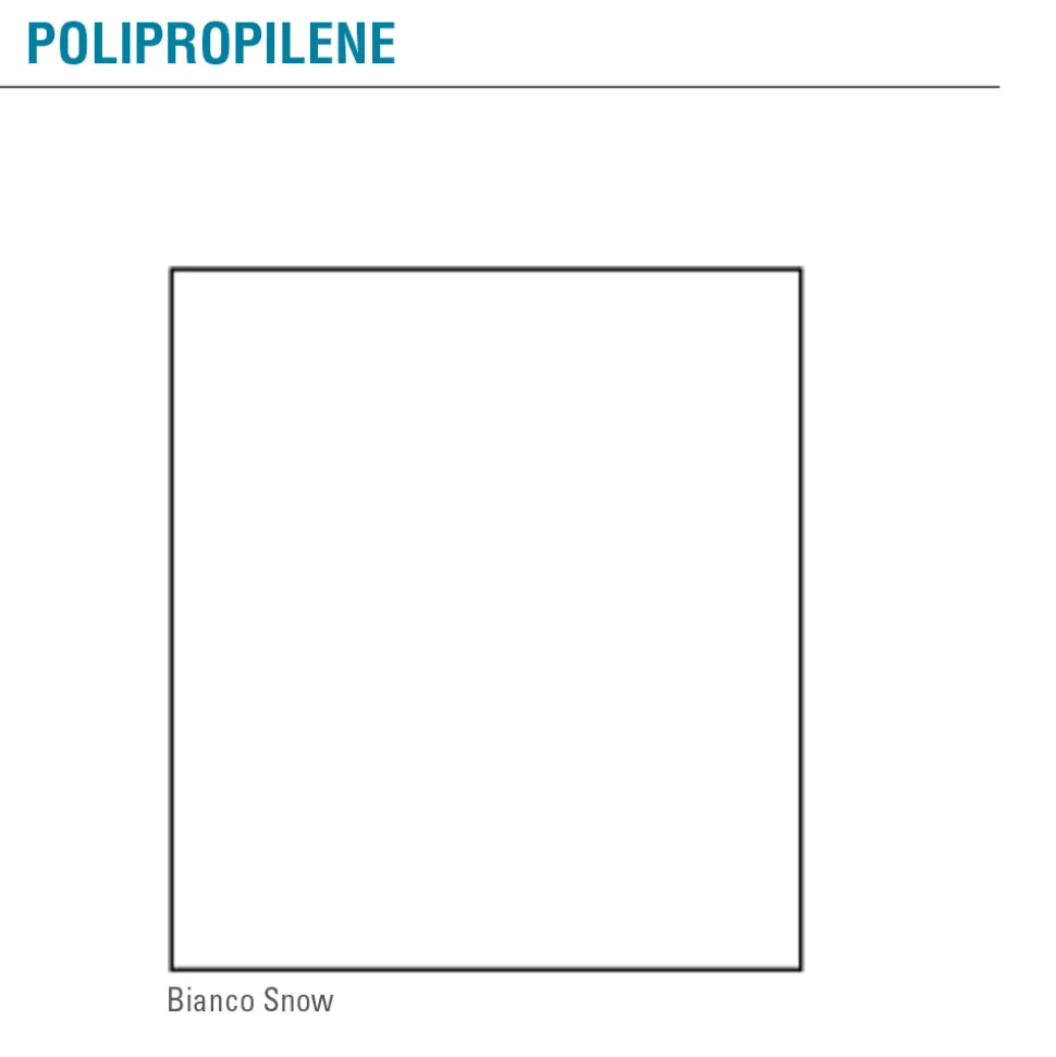 Sedia Soggiorno in Legno e Polipropilene Made in Italy, 4 Pezzi - Marbella