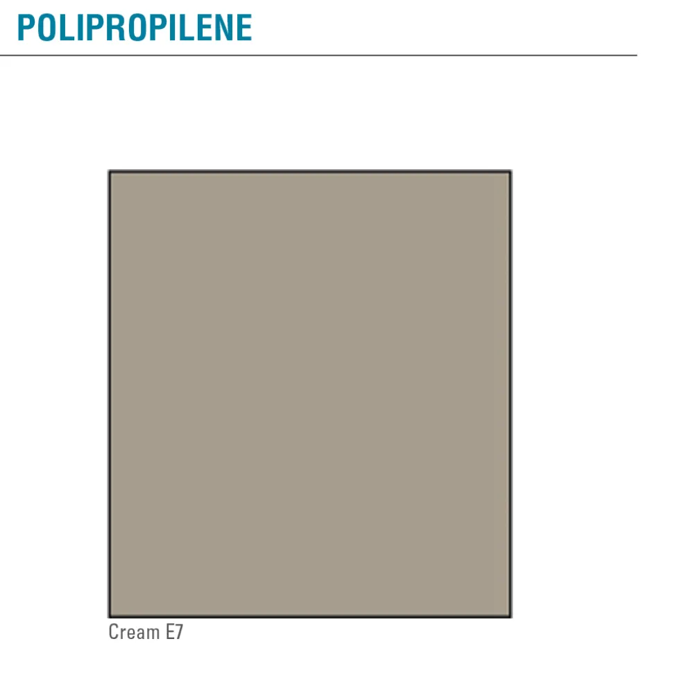 Sedia Soggiorno in Polipropilene Colorato Made in Italy, 4 Pezzi - Marbella