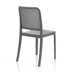 4 Sedie Indoor e Outdoor Impilabili in Polipropilene - Pavone