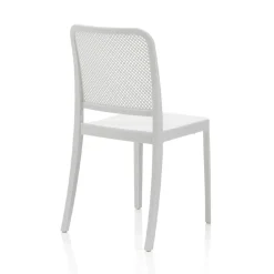 4 Sedie Indoor e Outdoor Impilabili in Polipropilene - Pavone