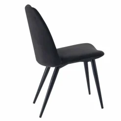 4 Sedie per Sala da Pranzo Imbottite Rivestite in Velluto Made in Italy – Granella