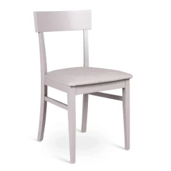 4 Sedie Realizzate con Seduta in Similpelle, Struttura e Gambe in Legno Laccato - Taikiri