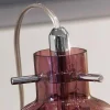 Selene Bossa Nova lampada da tavolo Ø11 H16cm, vetro soffiato ametista